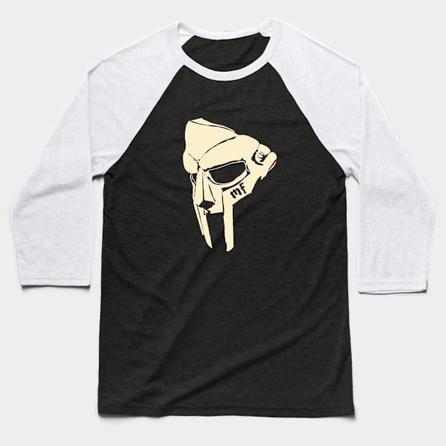 Mf Doom mask Baseball T-Shirt by The Tee Tree